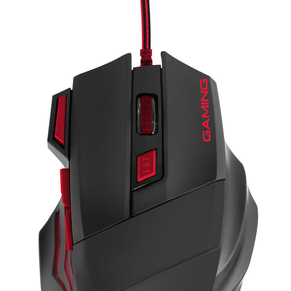 Mouse Gamer Maxell 3200 Dpi Led Mow-r Samurai image number 0.0