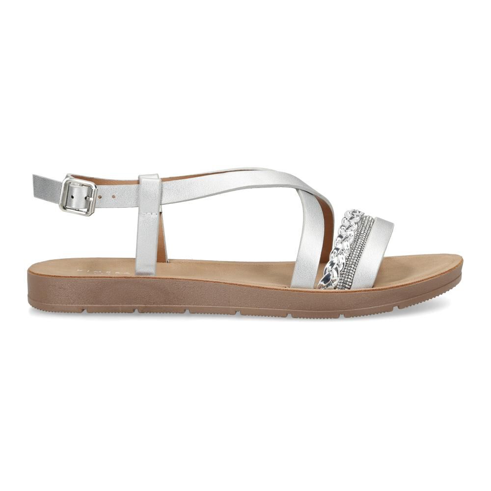 Sandalia Mujer Kimera Silver image number 2.0