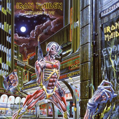 Vinilo Iron Maiden/ Somewhere In Time 1Lp + MAGAZINE