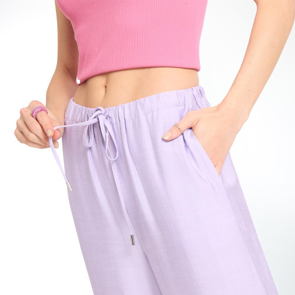 Pantalón Tiro Medio Relax Mujer Freedom image number 4.0