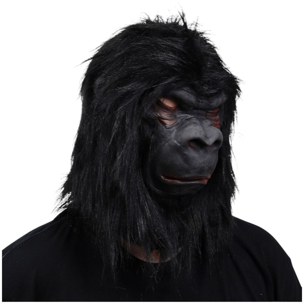 Máscara Látex Gorila Realista Disfraz Adulto Halloween image number 5.0