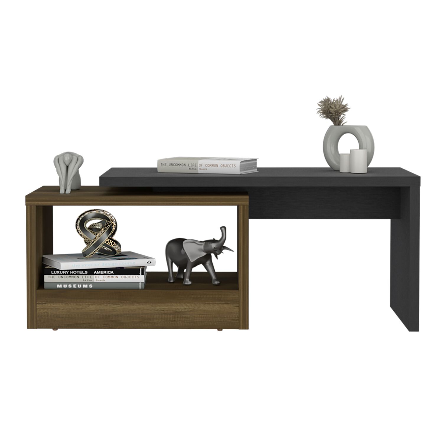 Mesa De Centro 45x100,2x45 Cm Fm-026n - Negro image number 2.0