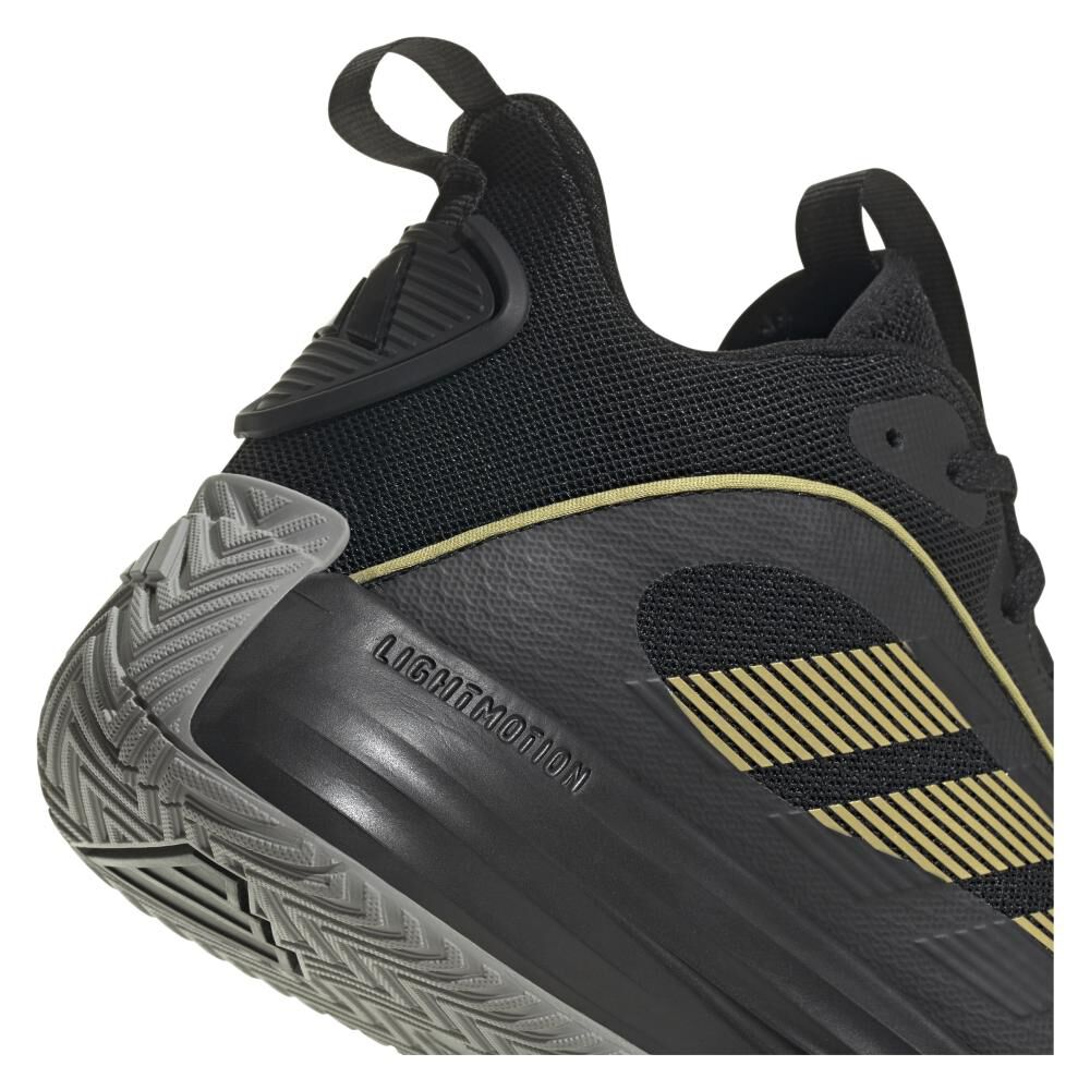 Zapatilla Basketball Hombre Adidas Ownthegame 3.0 Negro image number 7.0