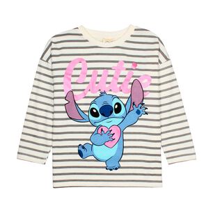 Polera Ni&ntilde;a Lilo Y Stitch