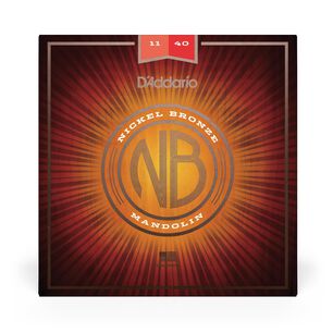 Set De Cuerdas Mandol&iacute;na Bronze 11-40 Nbm1140 Daddario