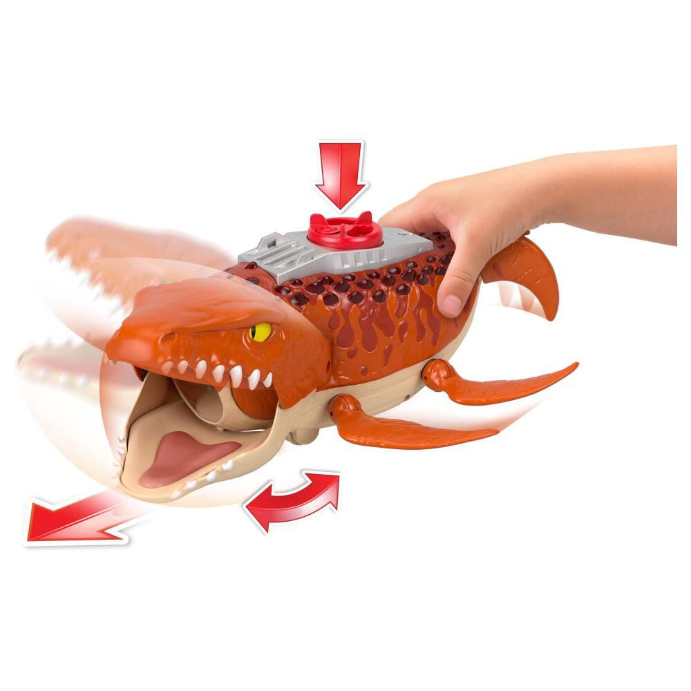 Cangrejo Travieso Imaginext Rebirth Mosasaurus Caza Y Muerde image number 2.0