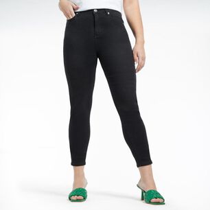 Jeans Tiro Medio Skinny Push Up Mujer Kimera