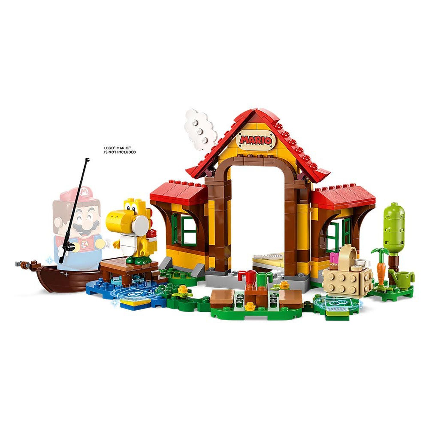 Lego Super Mario - Set De Expansi&oacute;n: D&iacute;a De Campo En La Casa De Mario - 71422 image number 8.0