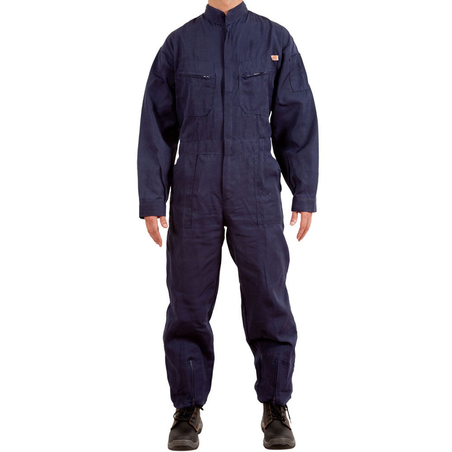 Overol Poplin Azul image number 1.0