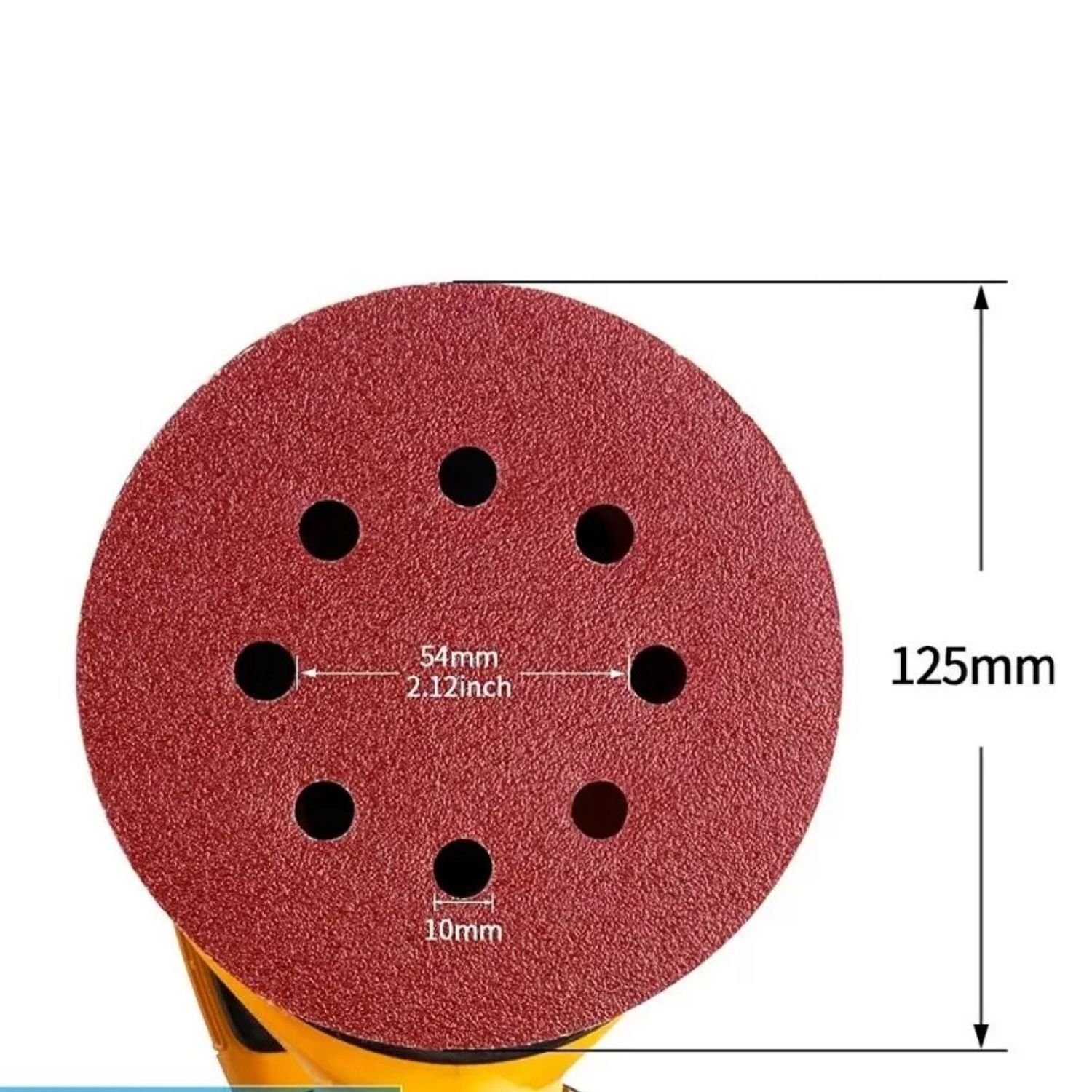 Set 100 Lijas Plegables Con Autoadhesivo #180 Herramienta image number 2.0