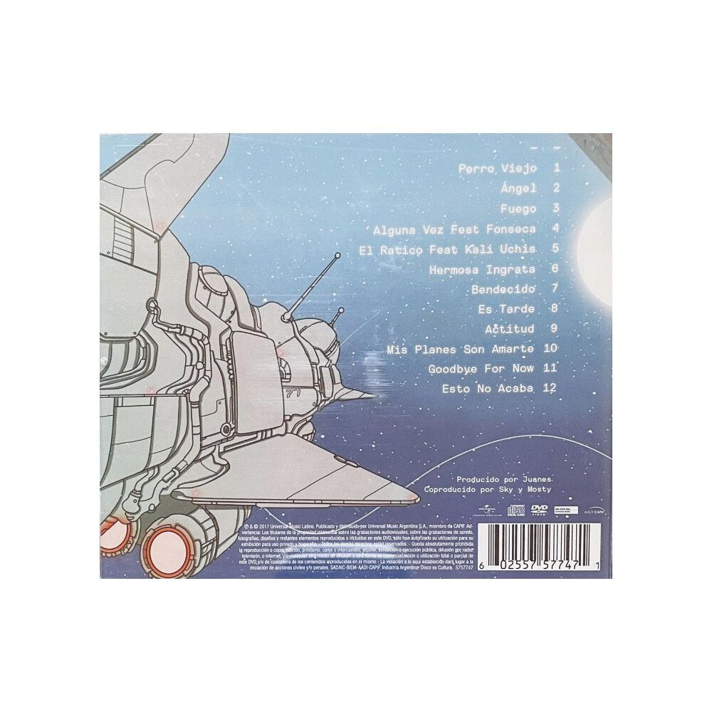 Juanes - Mis Planes Son Amarte (cd+dvd) | Cd image number 1.0