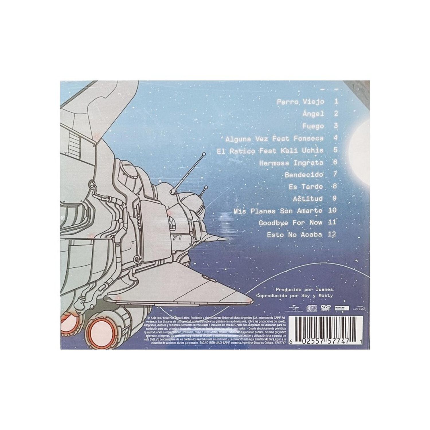 Juanes - Mis Planes Son Amarte (cd+dvd) | Cd image number 1.0