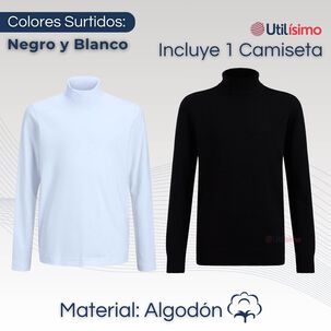 Camiseta Polera Polar Manga Larga Ni&ntilde;o Primera Capa