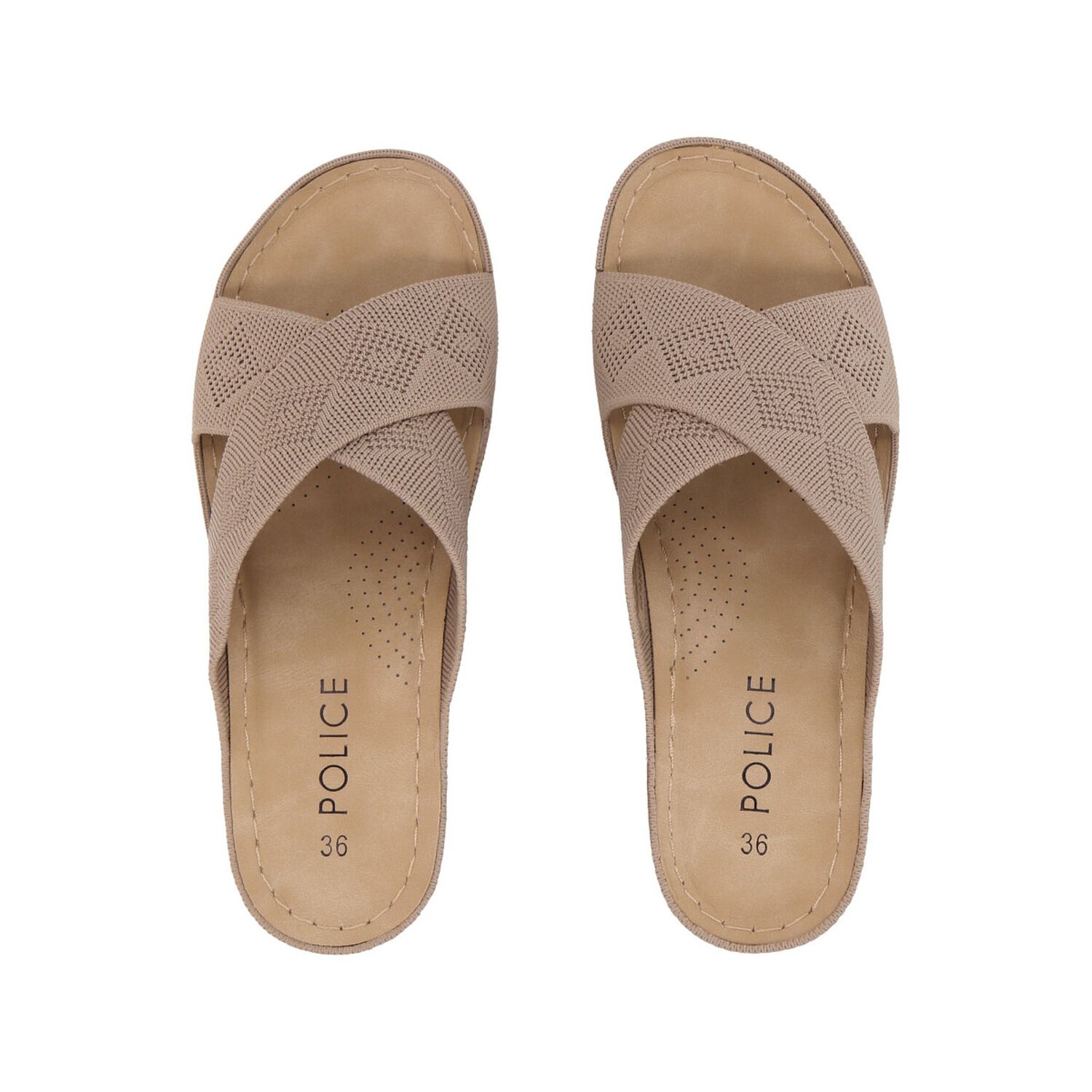 Sandalia Mujer Camel Juana Police image number 3.0