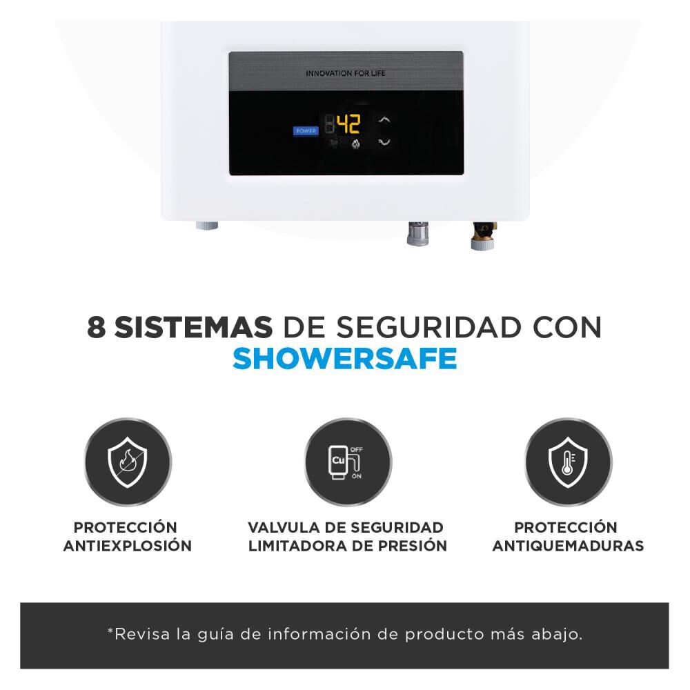 Calefont Midea MGWH10-20EQPCLW-GN / 10 Litros / Natural image number 2.0