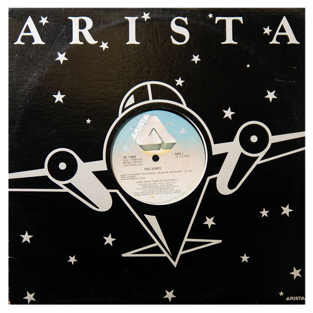 The Kinks - Don't Forget To Dance (lp & Edit Version) | 12" Maxi Single Usado image number 0.0