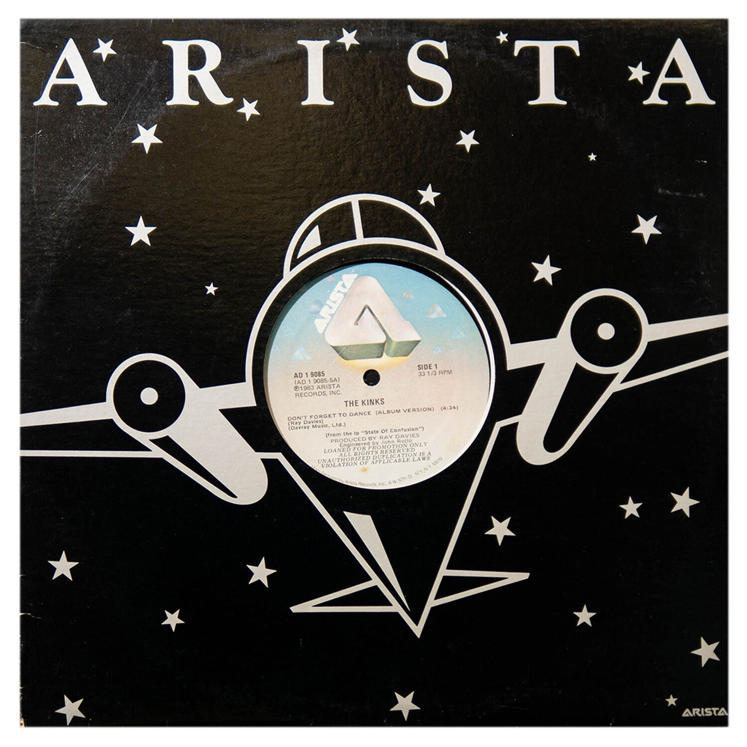 The Kinks - Don't Forget To Dance (lp & Edit Version) | 12" Maxi Single Usado image number 0.0