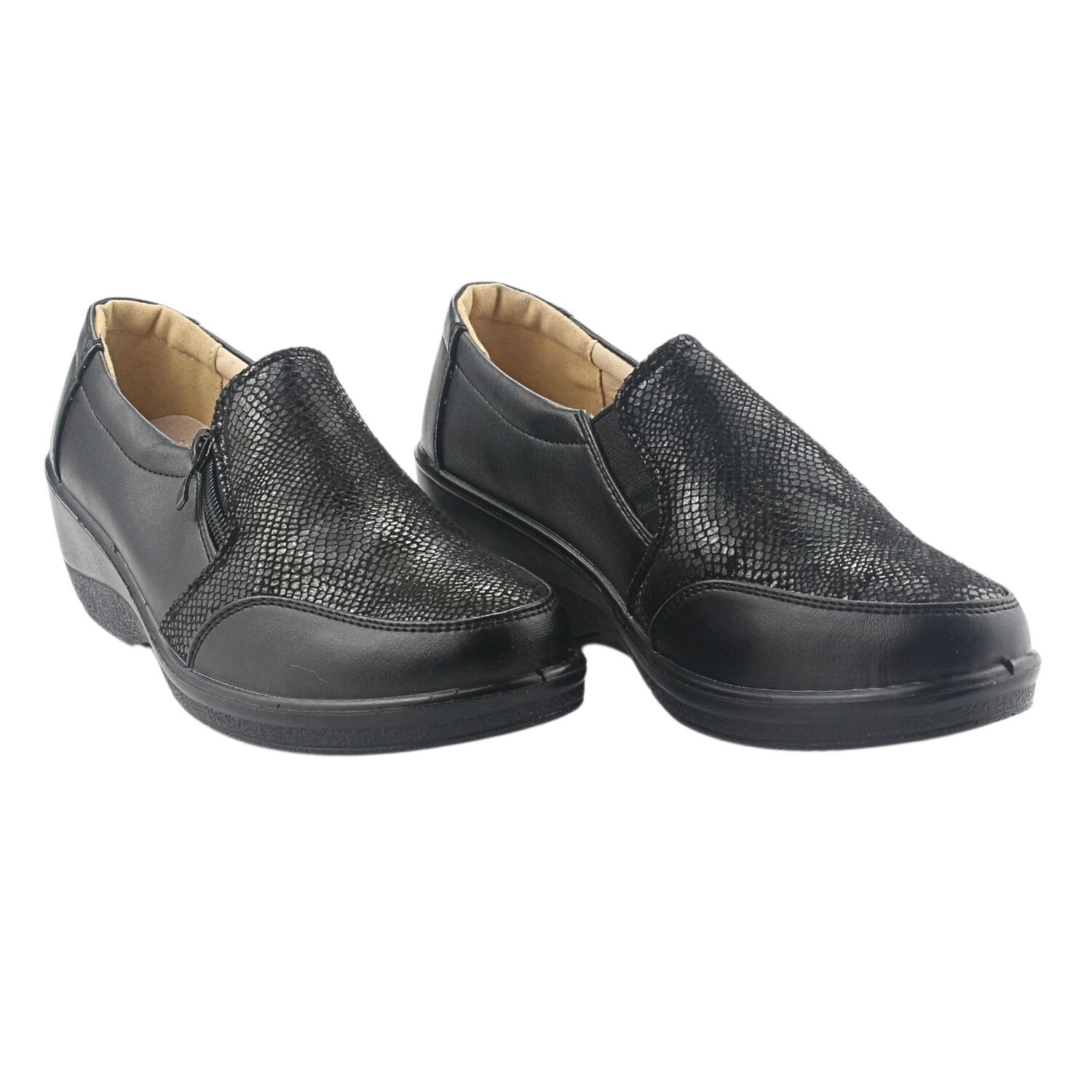Zapato Chalada Mujer Zlat-2 Negro Casual image number 5.0