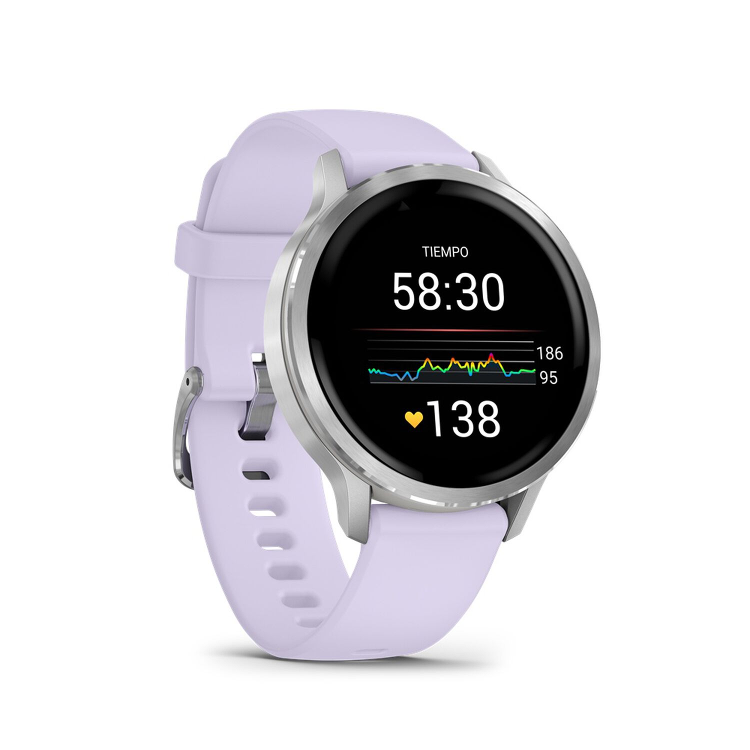 Smartwatch Venu 4 (41mm) Gray Silver Periwinkle Garmin image number 4.0
