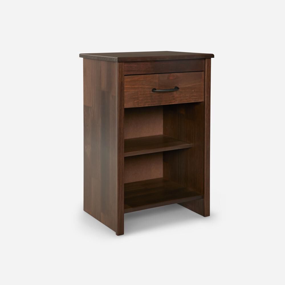 Cama Europea Rosen Tempo / 1.5 Plazas / Base Normal  + Set Maderas Maurice Chocolate image number 4.0