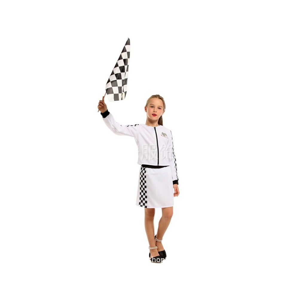 Disfraz Infantil Carreras Formula 1 Ni&ntilde;a image number 3.0