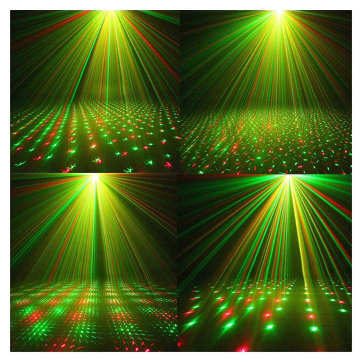 Luz L&aacute;ser Bicolor Multiefectos R&iacute;tmico Con Ventilaci&oacute;n - Ps image number 2.0