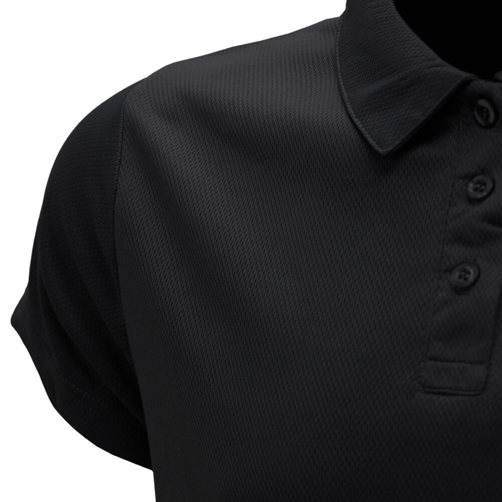 Polera Cooldry Quebec Manga Corta Mujer Black image number 2.0