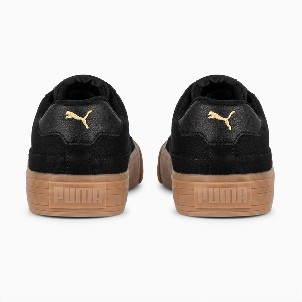 Zapatilla Urbana Hombre Puma Court Classic Vulc Negro image number 3.0