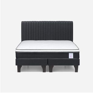 Cama Europea Rosen New Style 6 / 2 Plazas / Base Dividida + Respaldo