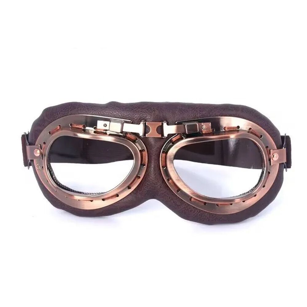 Cosplay Gafas De Moto Vintage Piloto Steampunk image number 8.0