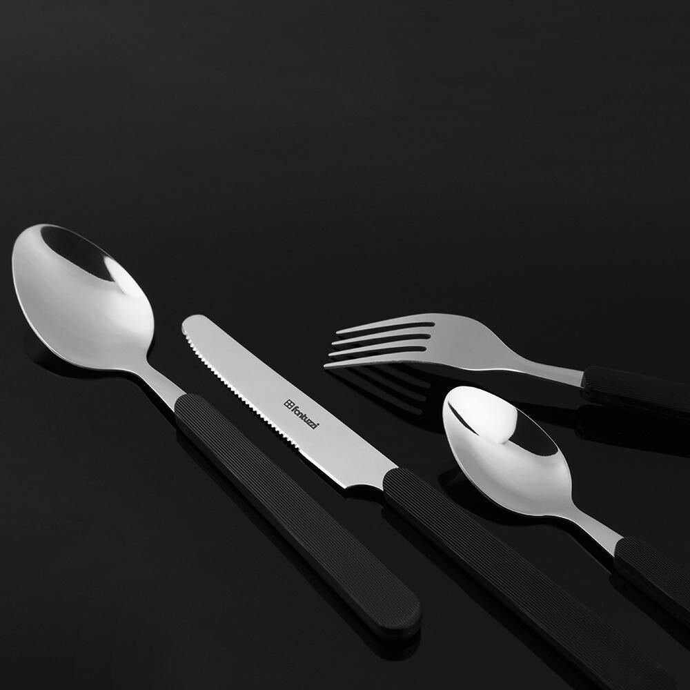 Combo Fantuzzi Bateria De Cocina Acero Inox 6 Piezas + Cuberteria 16 Piezas image number 7.0