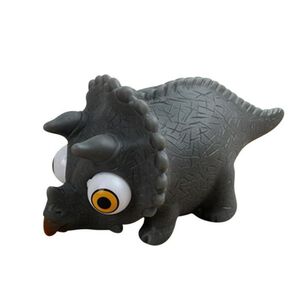 Juguete Para Morder Dinosaurio Ojos Saltones 6x8cm Para Mascotas