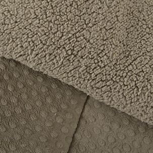 Plumon Coral 3d Sherpa King Verde
