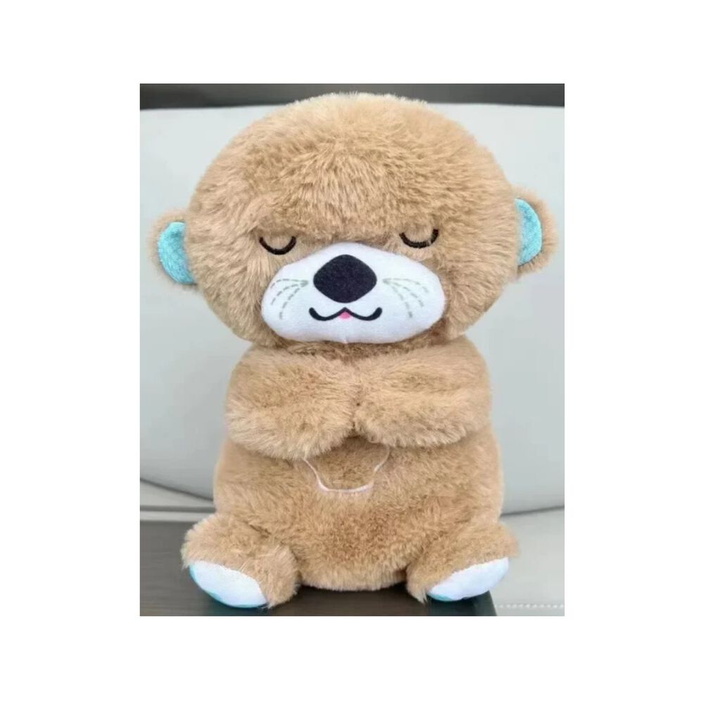 Nutria Peluche Relajante Luz Musical Juguete Respiraci&oacute;n image number 5.0