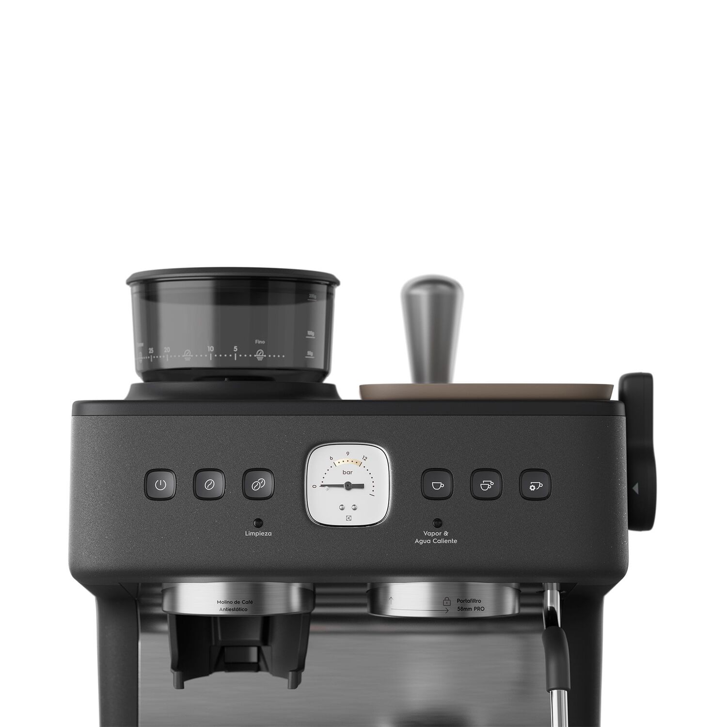 Cafetera Espresso Barista 3l Molinillo 2200w Ecm90 image number 3.0