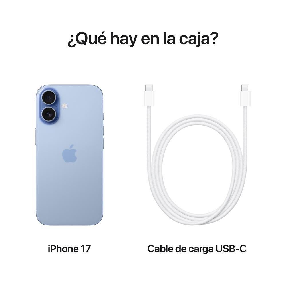 iPhone 17 Apple / 5G / 256 GB / Azul / Liberado image number 7.0