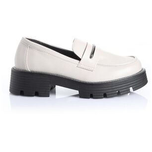 Mocas&iacute;n Mujer Via Uno Beige