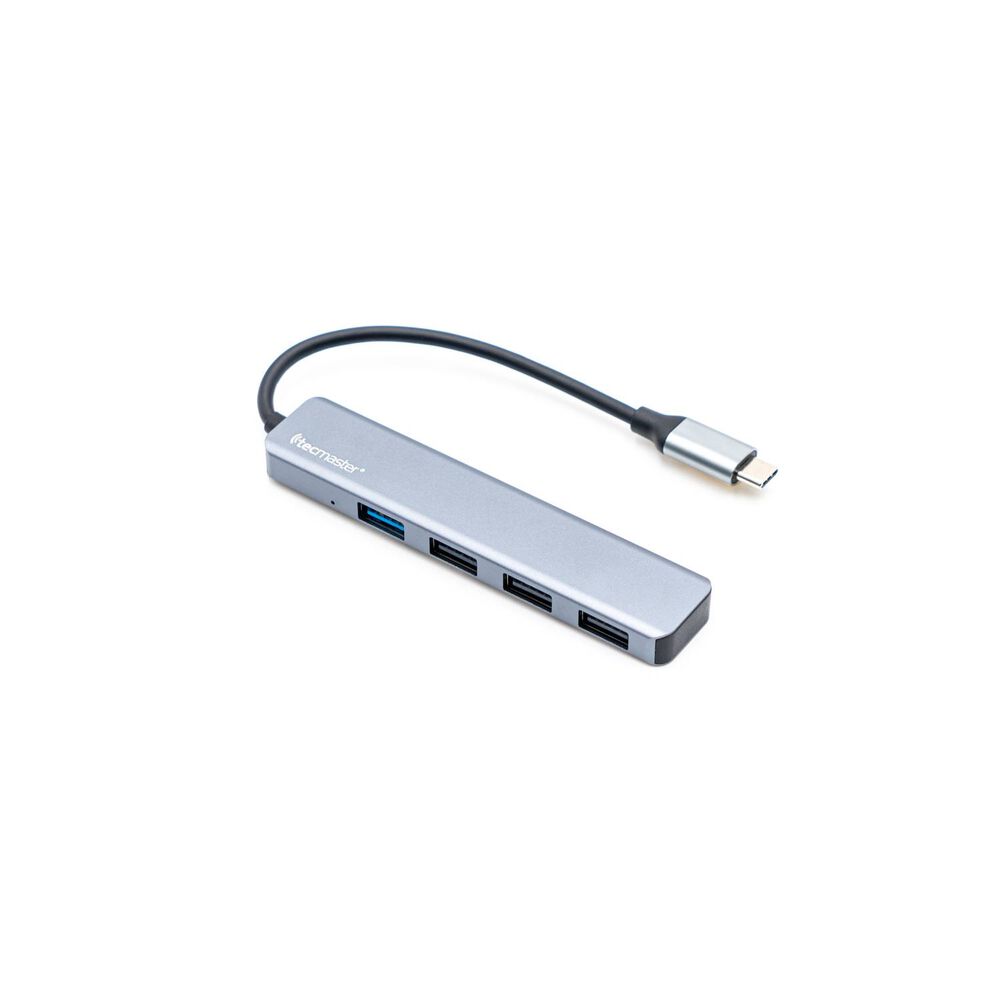 Hub Usb-c 3.0 High Speed 5 Gbps Aluminium Flat 4 Puertos Usb image number 7.0