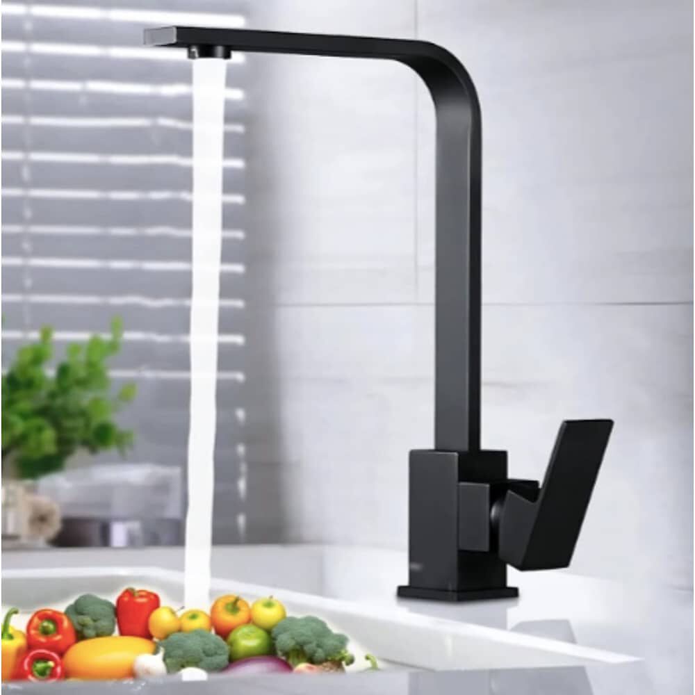 Llave Lavaplatos Monomando Moderna Negro Mate image number 1.0