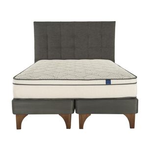 Cama Europea Flex Valencia / King / Base Dividida + Respaldo