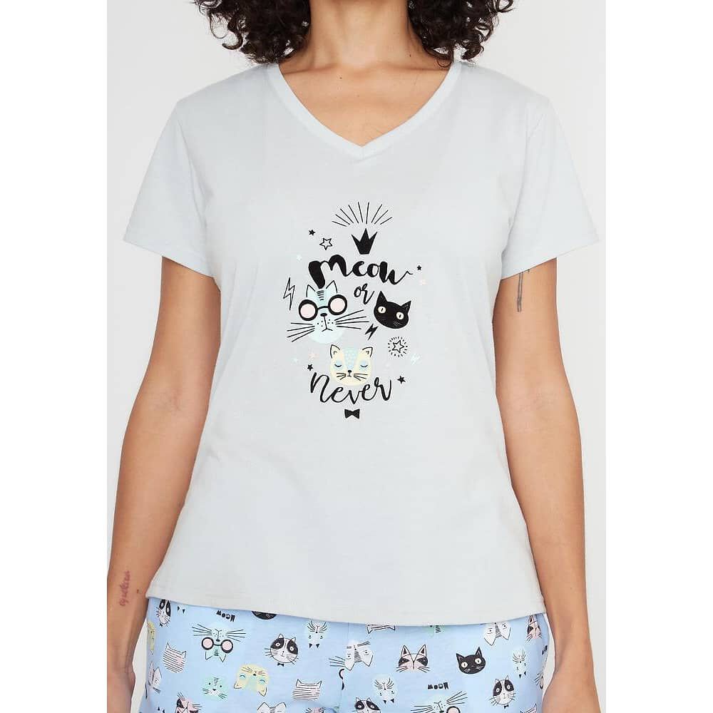 Pijama De Mujer Algod&oacute;n 70.1075m Kayser image number 2.0