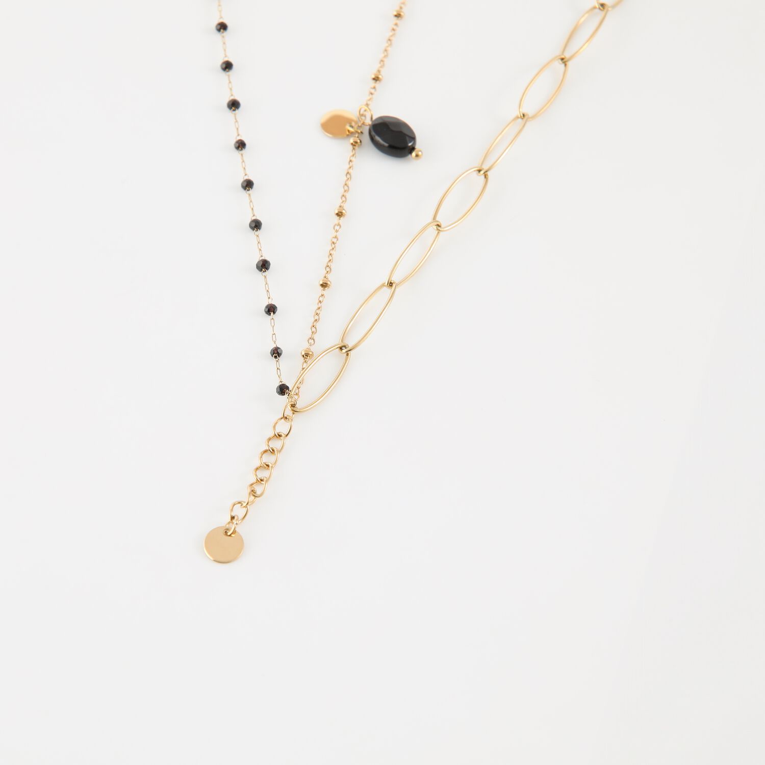 Pulsera Doble 19v69 Dorado Mujer Stb162 image number 0.0