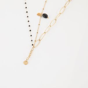 Pulsera Doble 19v69 Dorado Mujer Stb162
