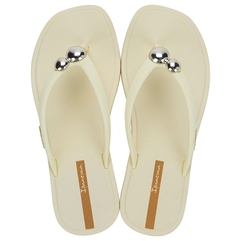 Sandalia Mujer Beige Metal Chic Ipanema image number 0.0