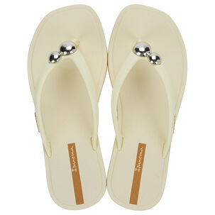 Sandalia Mujer Beige Metal Chic Ipanema