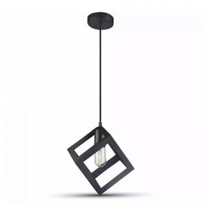 Lampara Colgante Geometrica Single + Ampolleta - Soloferta