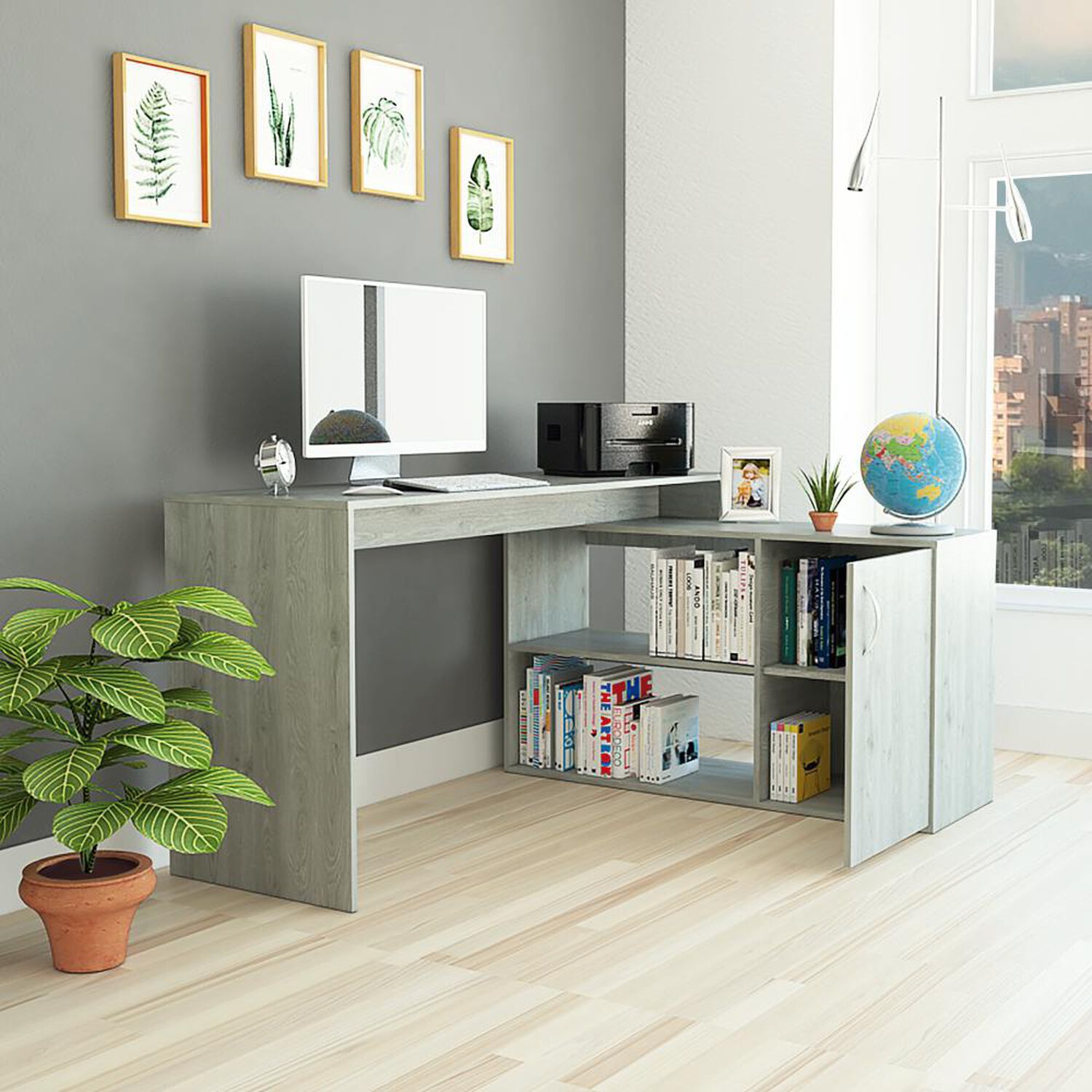 Escritorio Tuhome Office 8 / / 1 Puerta image number 3.0