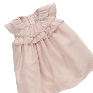 Vestido Ni&ntilde;a Rosa 0-3m