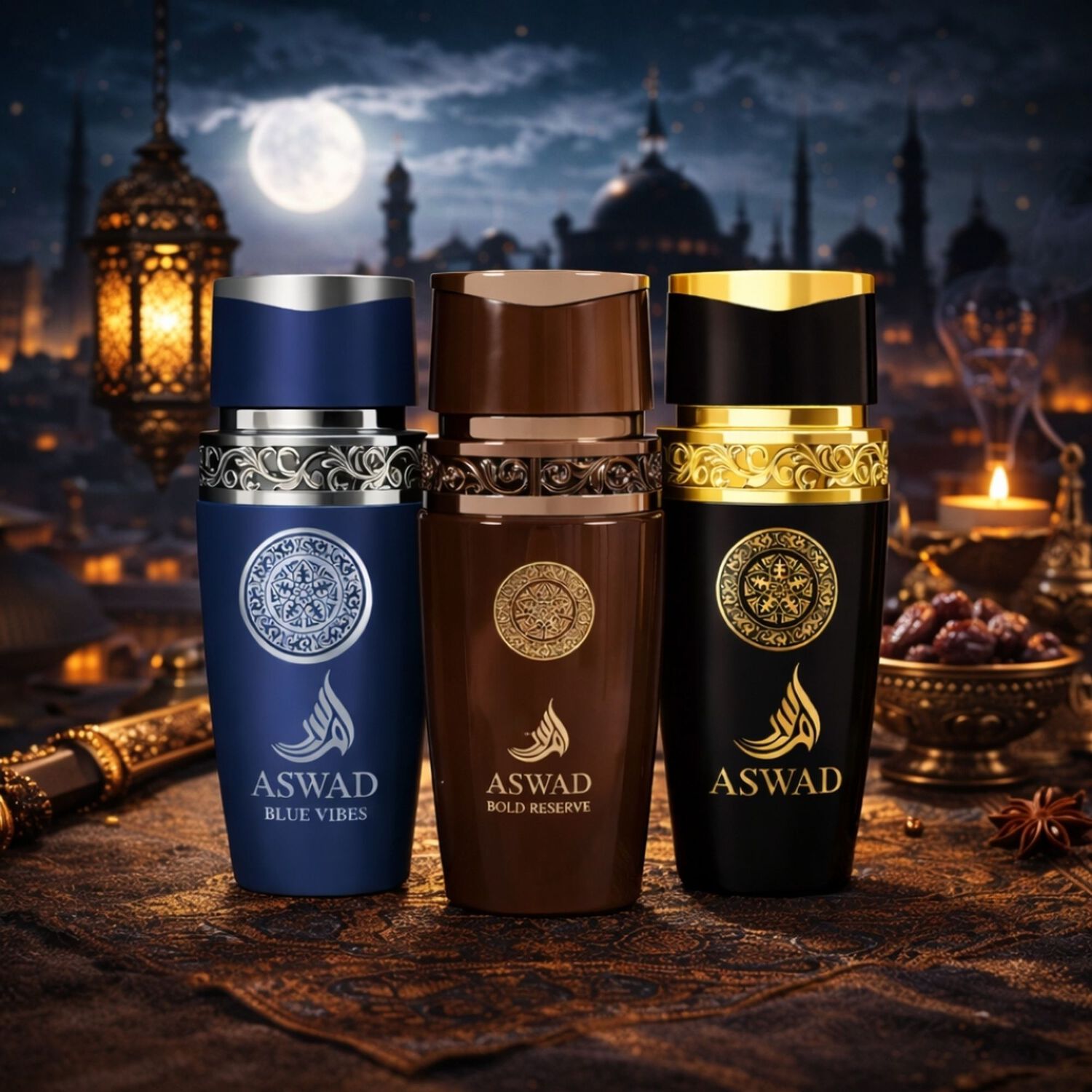 Pack Afaq Aswad Edp 100 Ml Hombre image number 2.0
