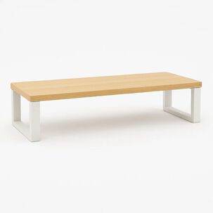 Soporte Elevado Para Escritorio Computadora Blanco 50cm